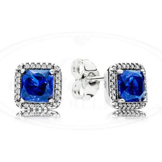 Aretes Pegados Cuadrados — imagen 3