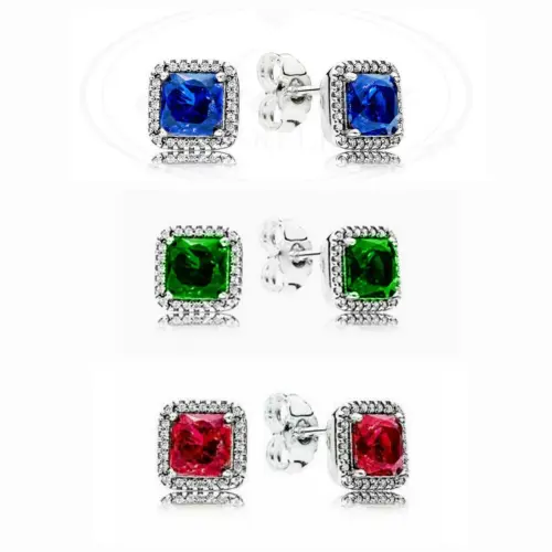 Aretes Pegados Cuadrados — imagen 1