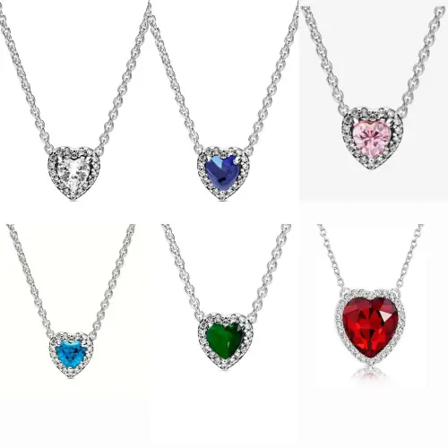 Collar Dije de Corazón 45cm — imagen 1