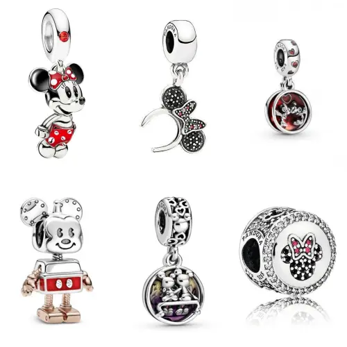 Charms Mickey y Minnie — imagen 1