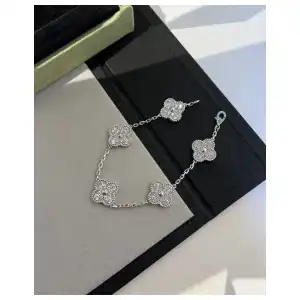 Pulseras Van Cleef Alambra Brillantes miniatura 2