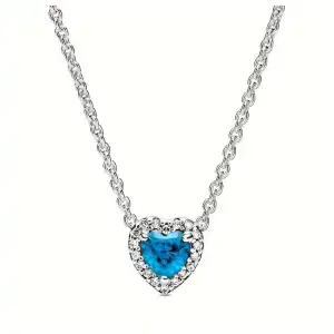 Collar Dije de Corazón 45cm miniatura 3