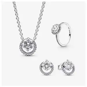 Conjuntos Aretes+Anillo+Cadena miniatura 10