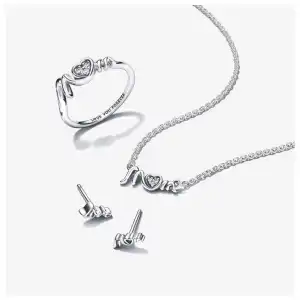 Conjuntos Aretes+Anillo+Cadena miniatura 4
