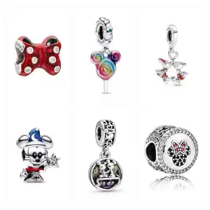 Charms Mickey y Minnie miniatura 1