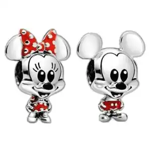 Charms Mickey y Minnie miniatura 11