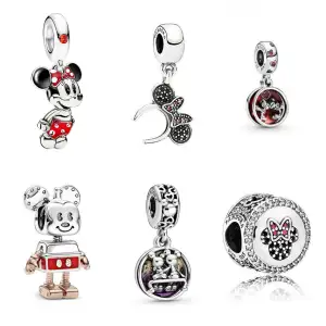 Charms Mickey y Minnie miniatura 1